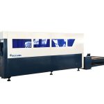 egy platformon cnc szálas lézervágó gép, fémlemez vágó