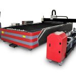 zárt típusú cnc szálas lézervágó gép, 500w / 1000w nagy szilárdságú