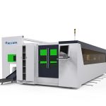fémcső és lemez szálas, nagy sebességű lézervágó gép, 1500w, forgókészülékkel