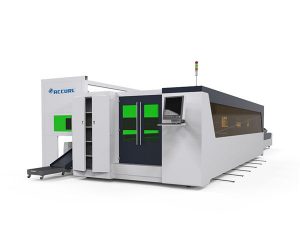 fémcső és lemez szálas, nagy sebességű lézervágó gép, 1500w, forgókészülékkel