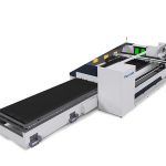6000 mm fémcső lézervágó gép automatikus fókuszálás nagy pontossággal